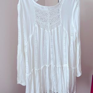 Free People Lace Tunic